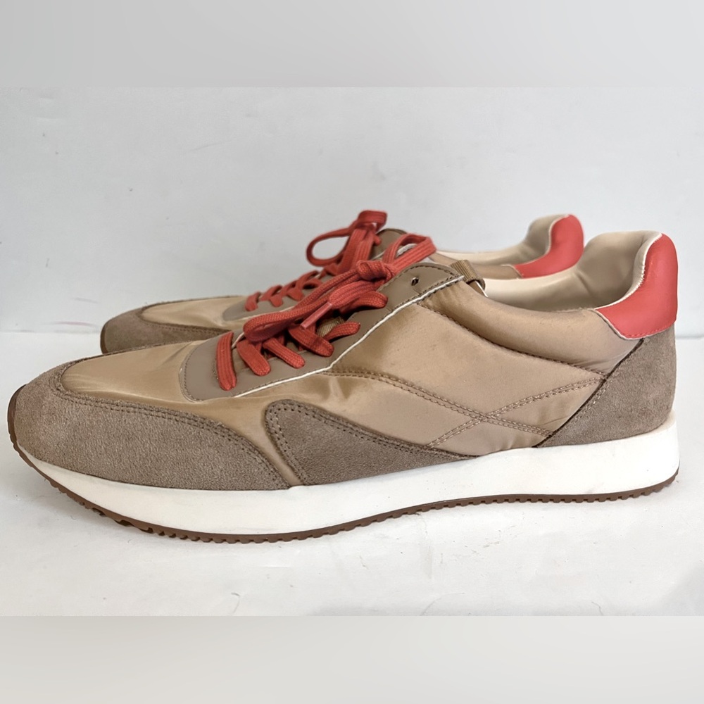 Matisse Women's Farrah‎ Sneakers Natural Orange Lace Up Classic Shoes Size 10